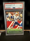 2002 Tom Brady Topps Stadium Club PSA 9