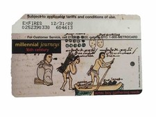 MTA METROCARD MILLENNIAL JOURNEYS 16th Century 16 NYCTA