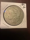 1891-CC $1 Morgan Silver Dollar
