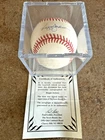 REGGIE JACKSON Signed Baseball autograph w/ COA In Case