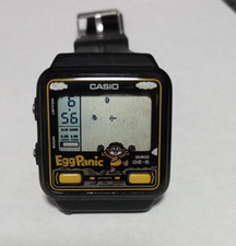 Orologio Casio GE-6 Egg Panic Vintage gioco molto raro giappone anni 80 NO LCD perdita