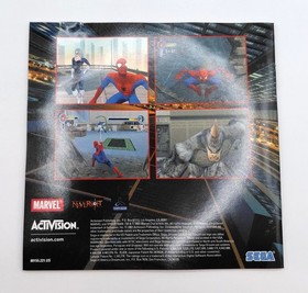 Spider-Man (Sega Dreamcast, 2001) with Registration 