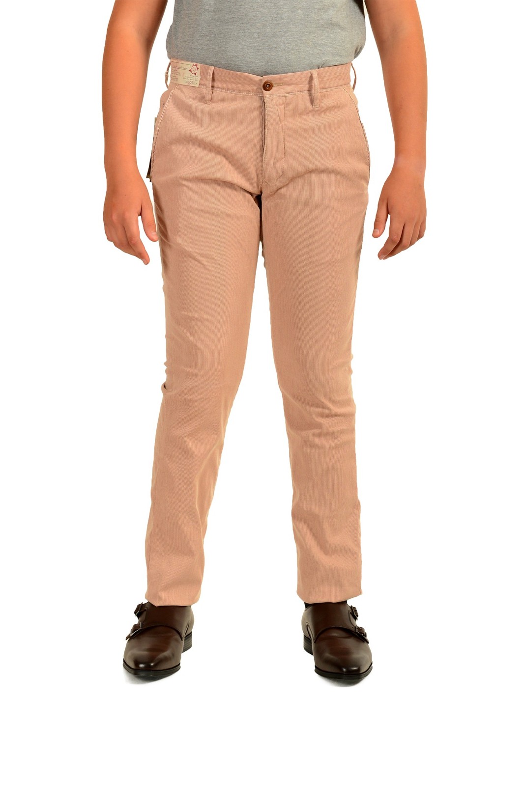 Incotex Slowear Mens Tight Fit Striped Flat Front Casual Pants US 29 IT 45 20290₽
