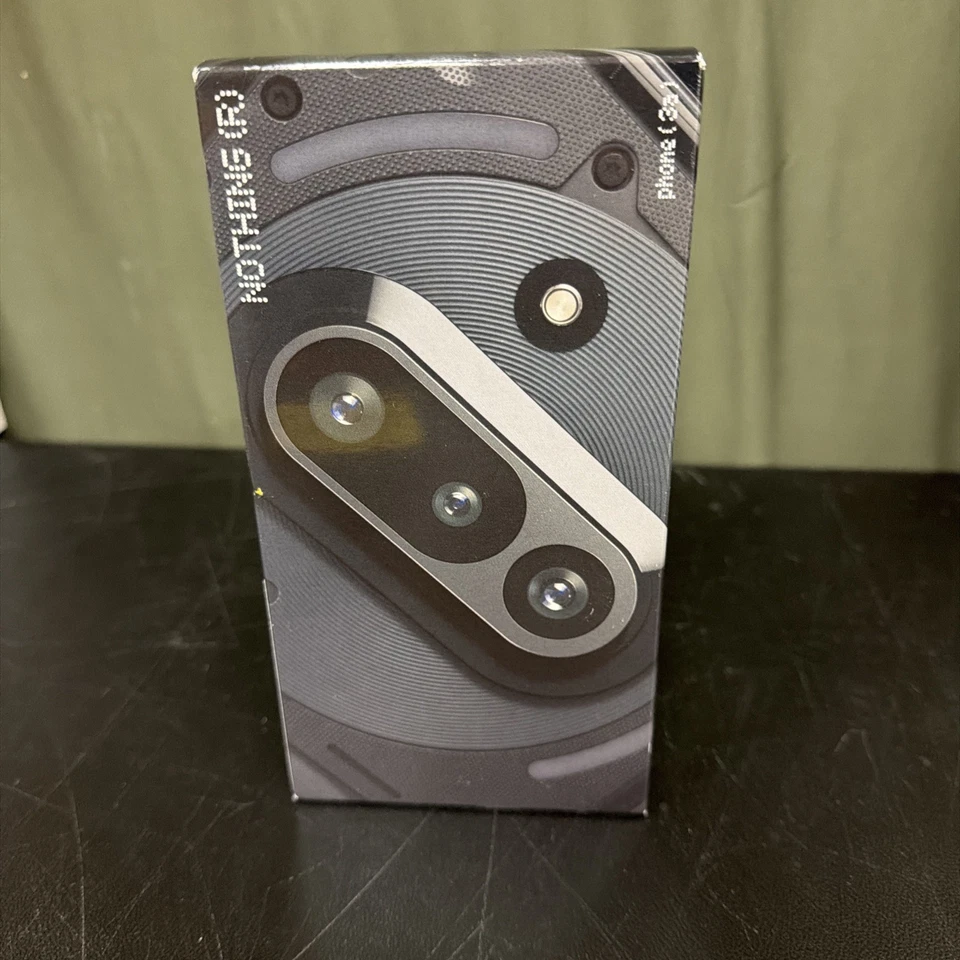 Nothing Phone (3a) Smartphone, 6.77" 120Hz AMOLED Display 256GB Black