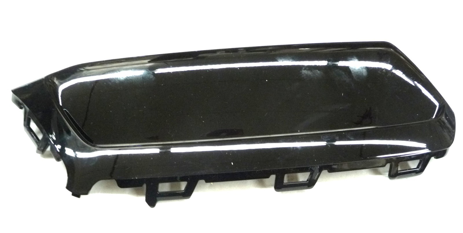 18-23 Lamborghini Urus Front Bumper Left Glossy Black Blanket Trim 4ML807819E OE