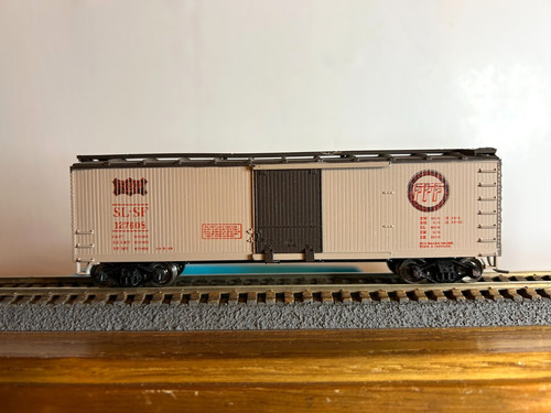 Tren miniatura #8065 SL-SF Frisco 40' vagón de madera #127608 con Kadees H.O. 1:87 | Zustand: New