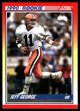 Jeff George 1990 Score #634 Illinois Fighting Illini NFL READ FREE SHIPPING