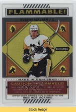 2023-24 Upper Deck Synergy Flammable! Evgeni Malkin #FL-14 READ 05p3