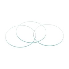 8Pcs 32mm Dia Watch Glass Crystal Lens Single Dome Round 1.5mm Edge Thickness