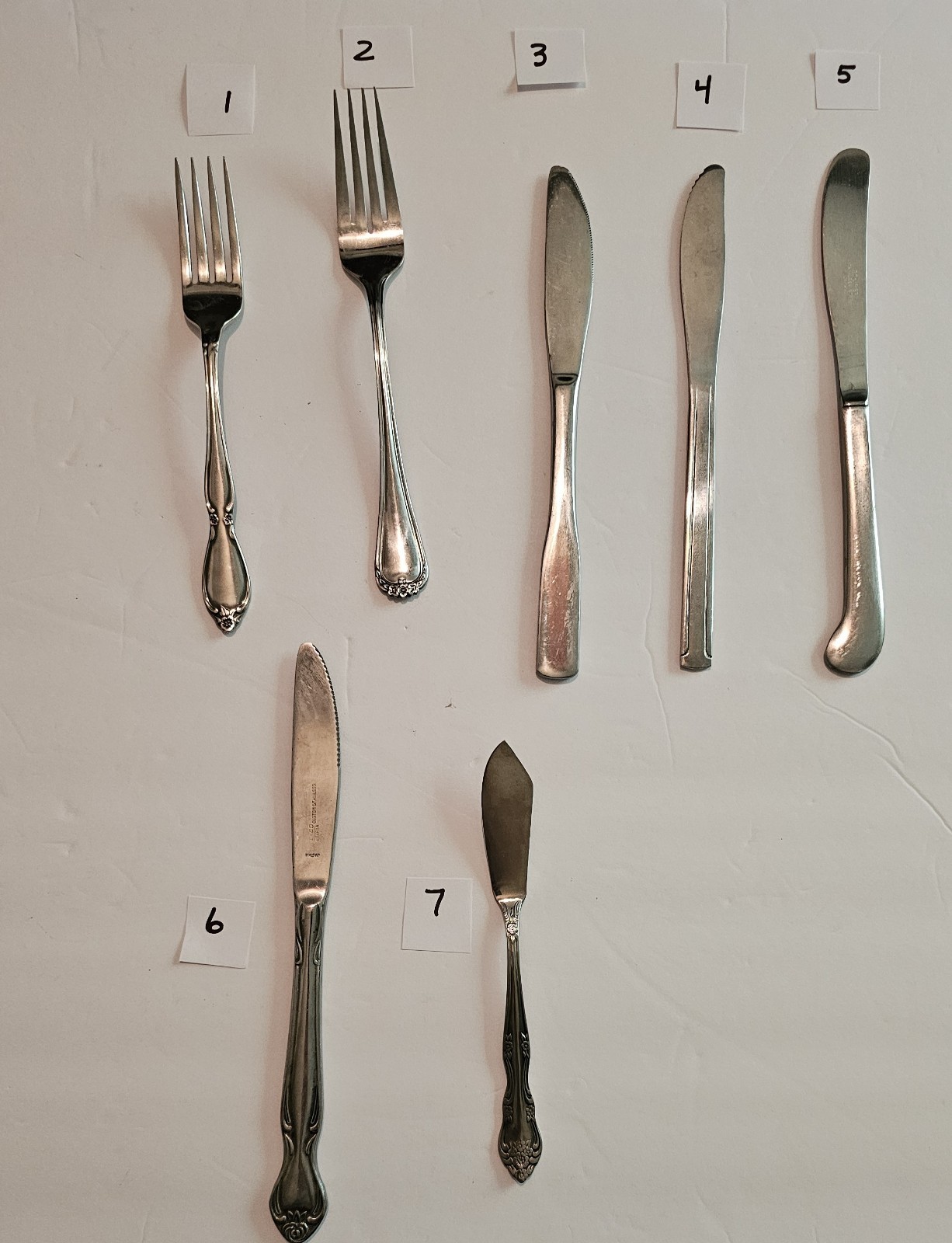 $8 Assorted Butter Knives and Forks - Mix & Match Your Choice