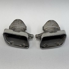 12-18 Mercedes W218 Cls550 Rear Exhaust Muffler Tip Pair Left Right Oem 12-18 Mercedes W218 Cls550 Rear Exhaust Muffler Tip Pair Left Right Oem