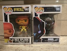 Funko Pop - Animation - Solo Leveling - Invincible - Igris 1985 - Rex 1862 