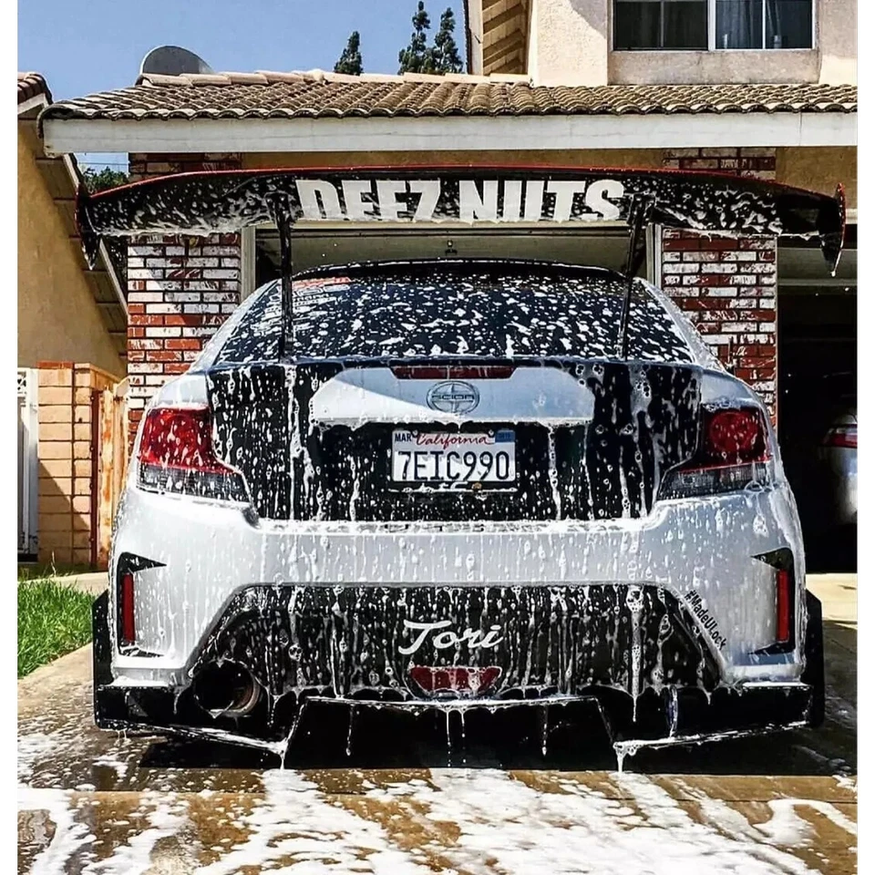 Copiado - ► NRG 69" FIBRA DE CARBONO UNIVERSAL GT ALERÓN ESCOTILLA MALETERO para SCION◄ Foto 3 de 4