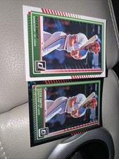 **OZZIE SMITH**2025 Donruss #3 OPTIC BLACK DISCO HOLO + Base SL Cardinals HOF