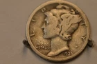 1925-S Mercury Dime (F) 90% Silver Item #7015