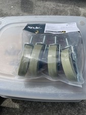 Style Selections 3.93" Swivel Locking Casters Wheels 4 Pack Heavy Duty New