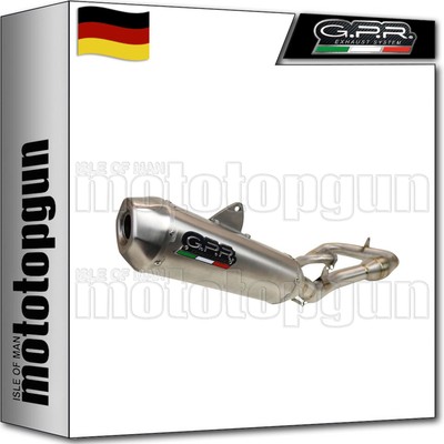 GPR AUSPUFF KOMPLETT FIM PENTACROSS FULL TITANIUM HUSQVARNA FX 450 2020 20