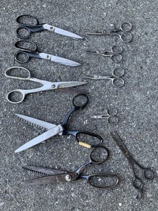 WISS Scissors Lot Of 10 Vtg