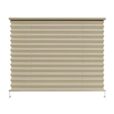 RV Pleated Shades 32" W x 24" L Cappuccino Window Blinds for Campers