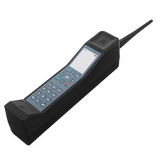  Modello di cellulare in mattoni vecchio stile telefono prop retrò parete