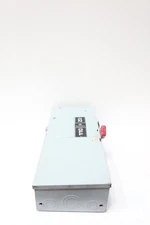 General Electric Ge TH3362 Fusible Disconnect Switch 600v-ac 3p 60a Amp 250v-dc