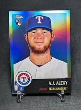 A.J. Alexy Rookie RC Refractor 2022 Topps Chrome Platinum Anniversary Card #362