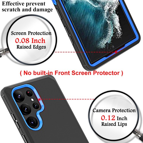 For Samsung Galaxy S23/S24 Plus/S24 Ultra Shockproof Rugged Case Cover+Belt Clip - Picture 87 of 111