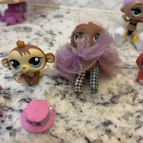 Littlest Pet Shop Lot Shopkins Hatchimals Mini Blume Girl Toy Figures Lot Of 40