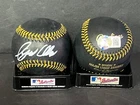 Ignacio Nacho Alvarez Braves Auto Signed Black Baseball Beckett Witness Holo