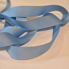 Grosgrain Ribbon 5 Yards Solid Light Blue Two-sided 7/8" Polyester