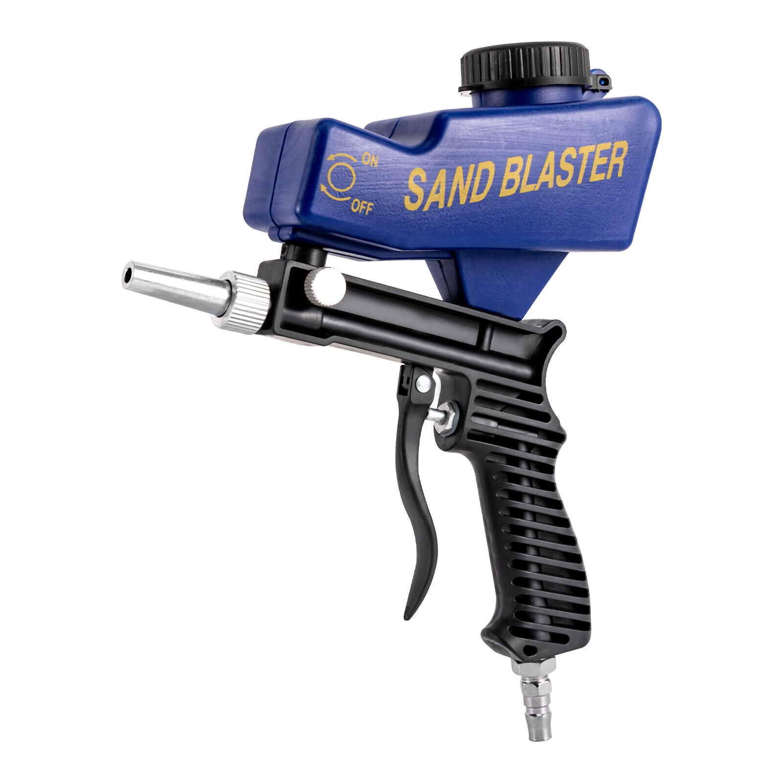 90PSI Sandstrahlpistole Sandblaster Sandstrahlgerät Hand-Druckluftdüsenspitze