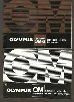 Betriebsanleitung englische Bedienungsanleitung OLYMPUS OM - 2 + Flash T32