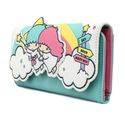 Loungefly x Little Twin Stars Kiki Lala Kawaii Rainbow Pastel