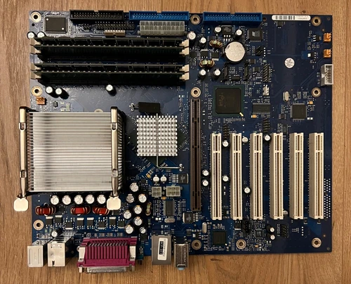 FUJITSU D1688-A31 GS3 s.478 DDR ATX AGP PRO PCI MAINBOARD mit RAM und CPU !!