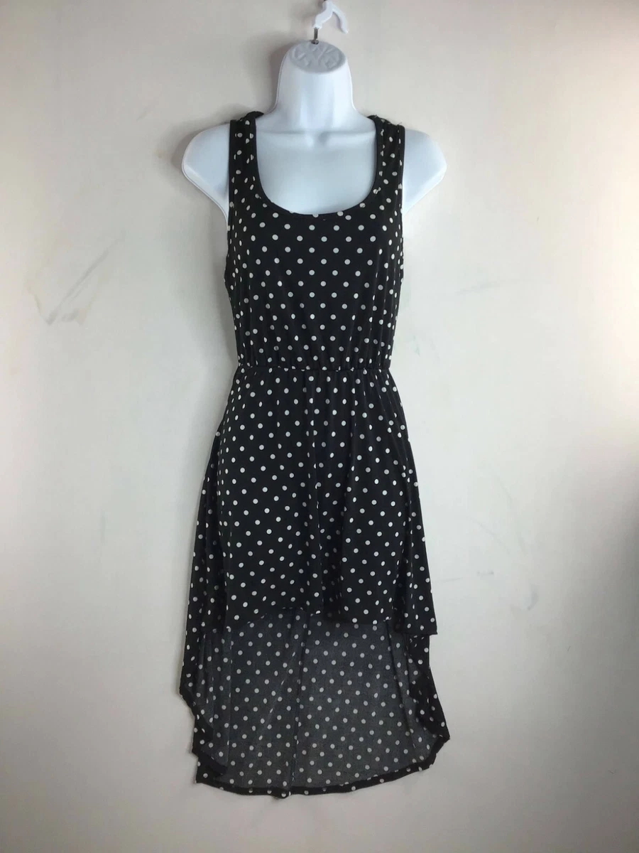 Forever 21 black clearance polka dot dress