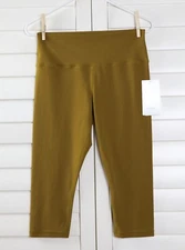ATHLETA NWT $89 Transcend Capri Athletic Casual Leggings Pants Size Large