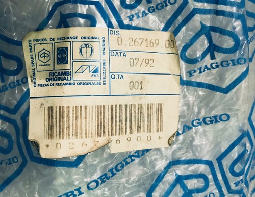SPECCHIO SFERA 50 PIAGGIO DESTRO NUOVO ORIGINALE 267169 - Foto 2 di 2
