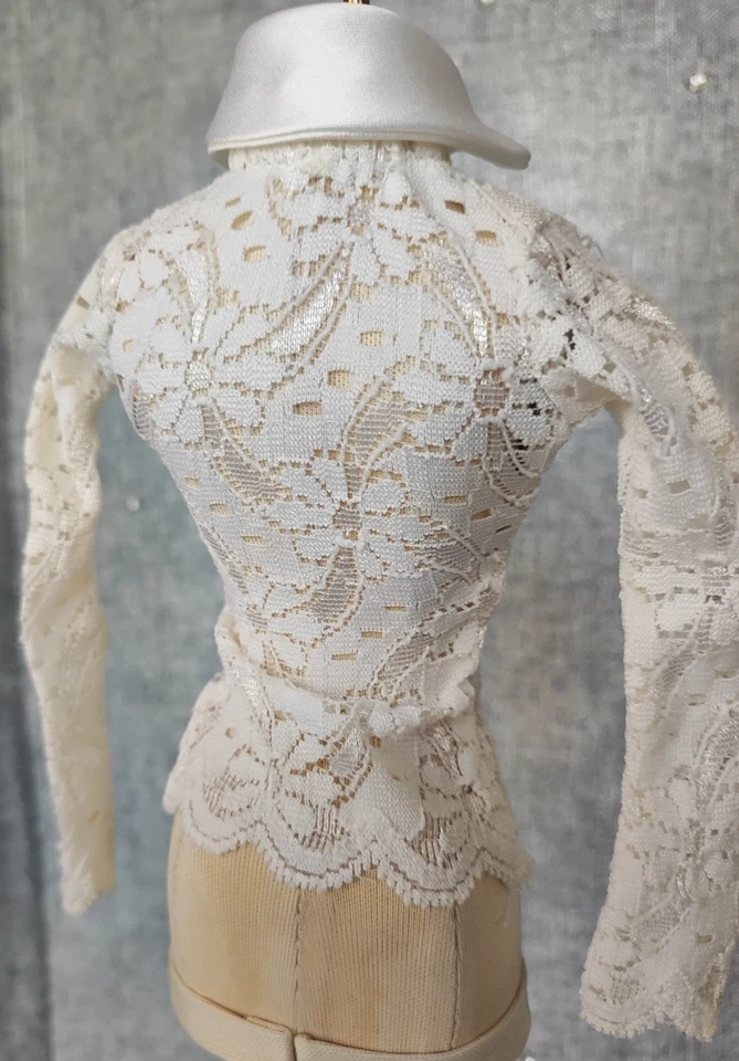 Outfit only Chemisier Blanc Doll Tonner  Poupée Tyler  - Photo 3/4