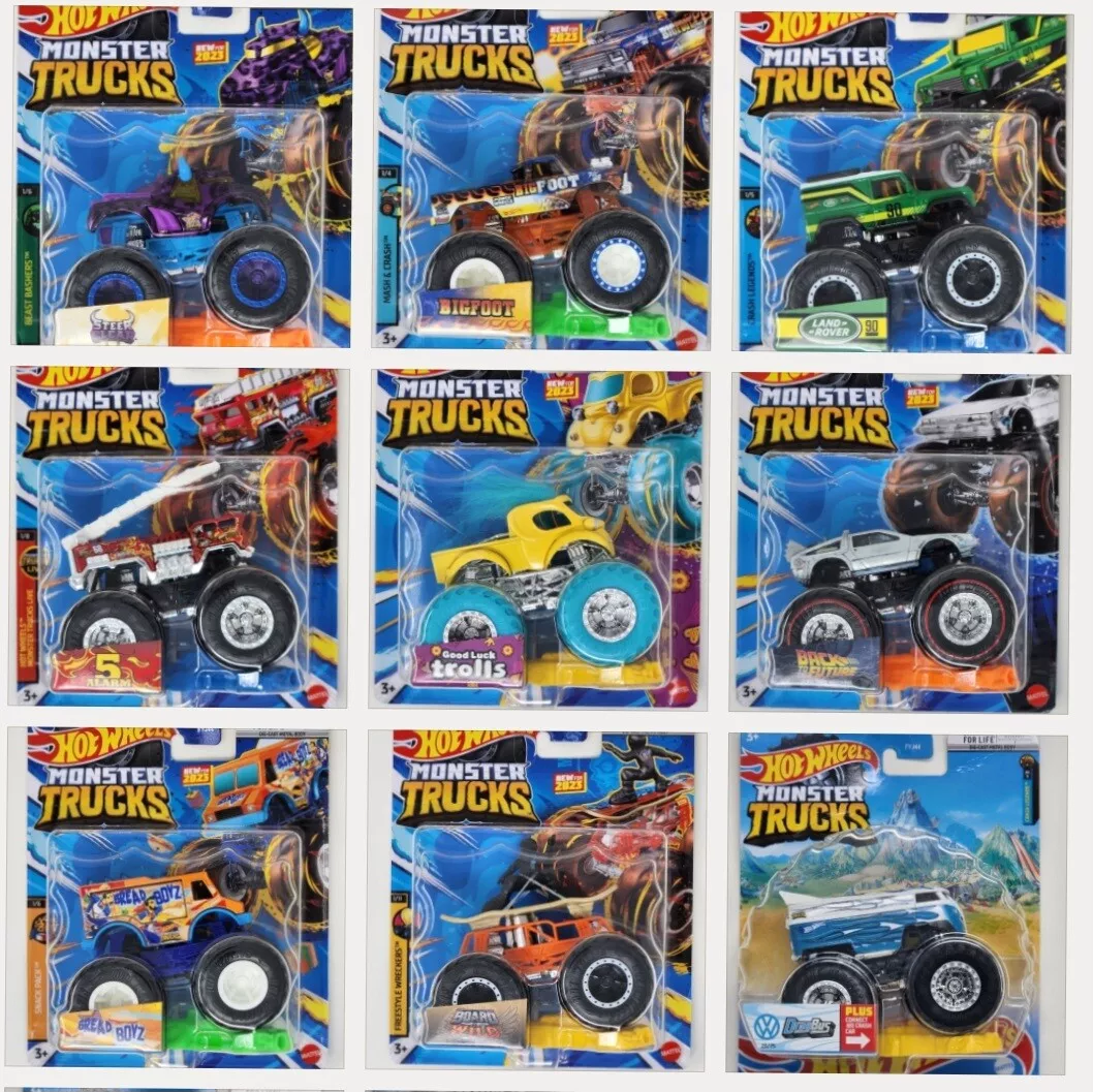 Hot Wheels Monster Trucks Delivery New Release 2023 Snack Pack 5/6