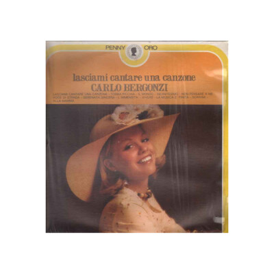 Carlo Bergonzi Lp Vinyl Let Me Sing A Song / Rifi Penny Gold Sealed