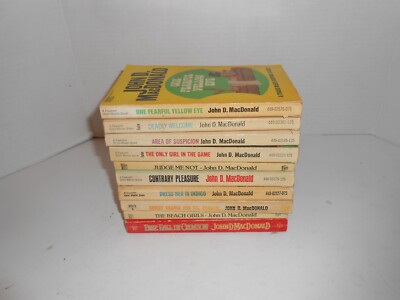10 J.D. MacDonald books judge me not, The Beach girls