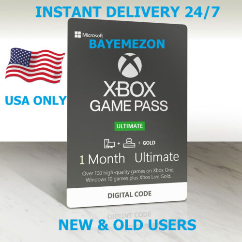 XBOX Game Pass Ultimate one Month /30 Days ( US ) INSTANT DELIVERY - Picture 1 of 2