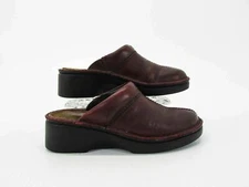 Naot Women Shoe Darma Size 7M Red Slip On Clog Mule Pre Owned qp