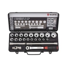 Chiavi a Bussola 1/2 a Cricchetto Professionali Set 23pz - WÜRTH 096513 230