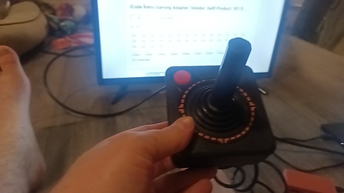 ATARI 2600 Joystick Controller Game Pad OEM Original Tested & Working! - Video 1 of 1