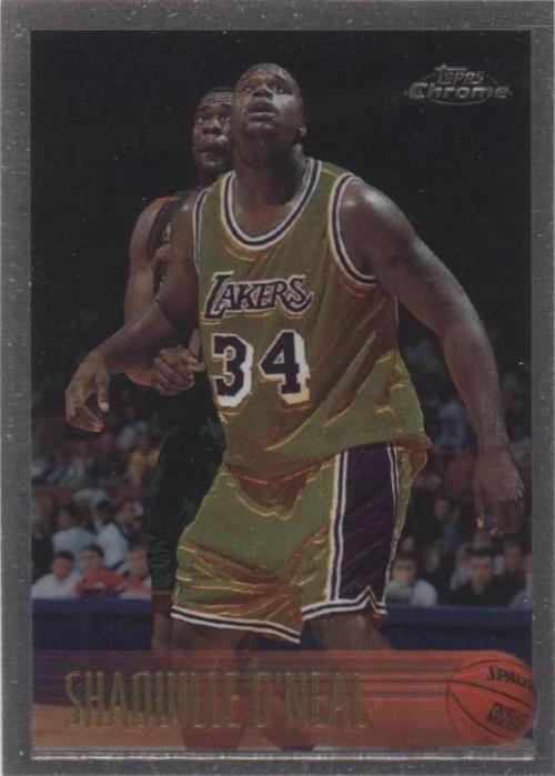 Topps Chrome Shaquille O'Neal 1996-97 #220 for sale | eBay