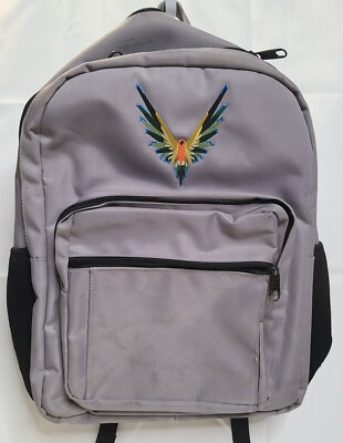Maverick by Logan Paul Backpack Gray Silver Read Description