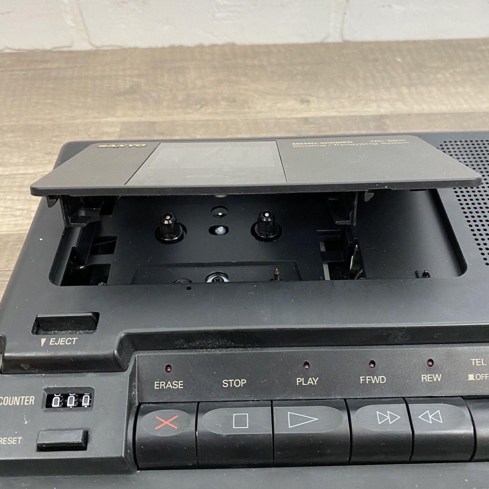 Sanyo TRC8800 Cassette Tape MemoScriber Dictating Recording Player