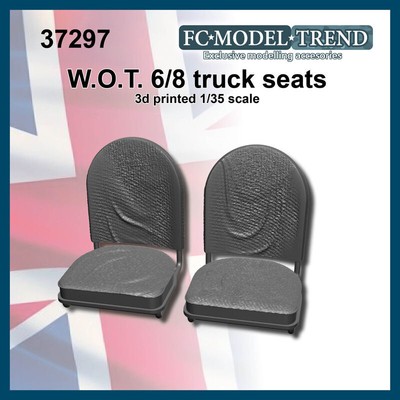 FC Model Trend 1/35 W.O.T. 6/8 Truck Seats