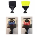 DENMAN D78 BLACK, RED,YELLOW BARBER NECK DUSTER BRUSH SOFT NYLON BRISTLES